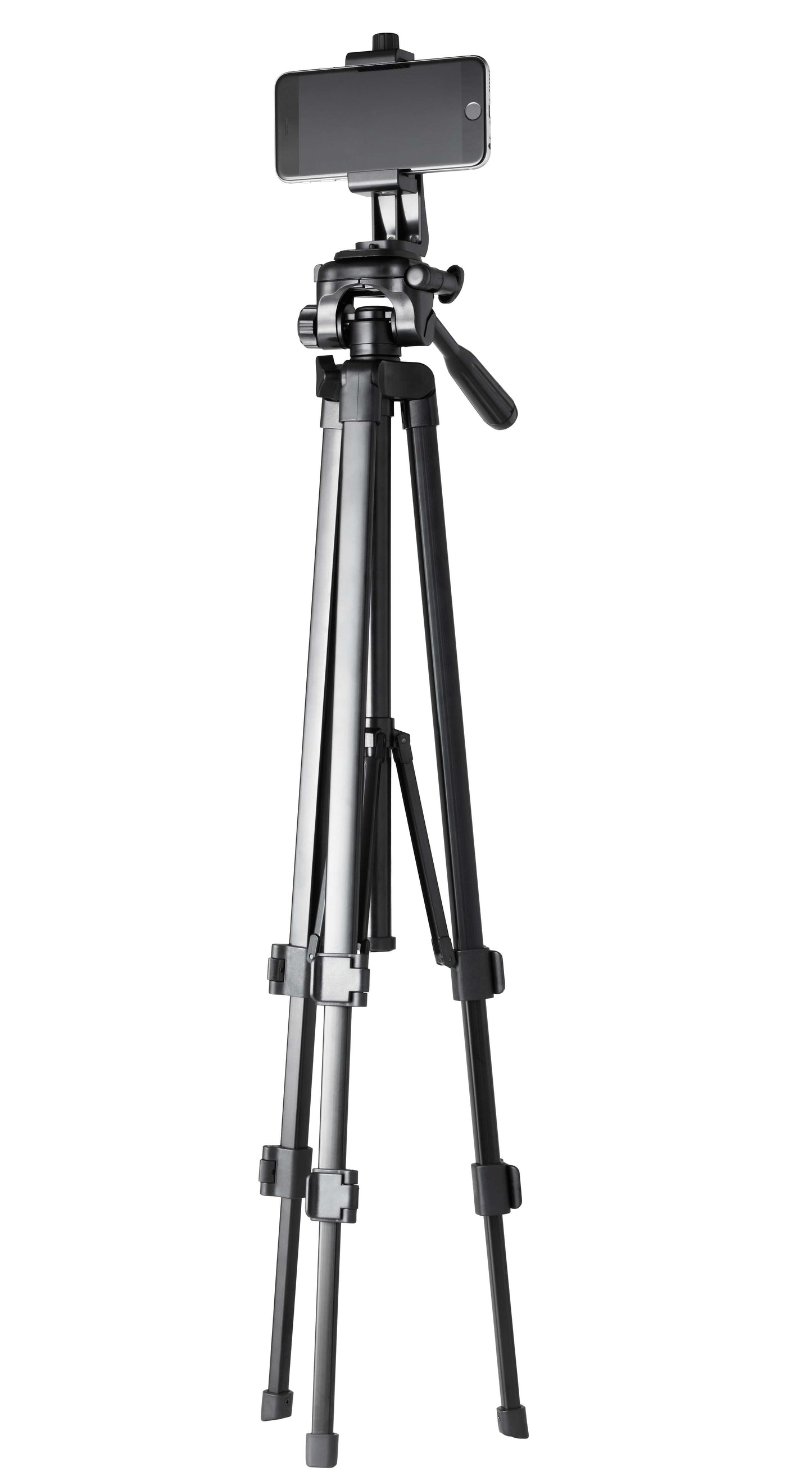 52" Aluminum Compact Camera Tripod Adjustable Height, Light Weight, Mounts for Slr|Camera|Smartphone|Gopro