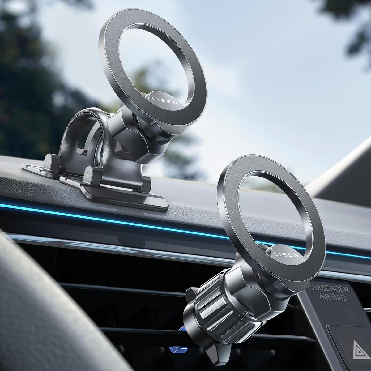 for Magsafe Car Mount, [Upgrade 2026 Ultra Magnets] Magnetic Phone Holder for Your Car Cell Phone Holder Mount for Air Vent Car Accessories Fit Iphone 17 16 15 14 13 12 Pro Max plus Mini