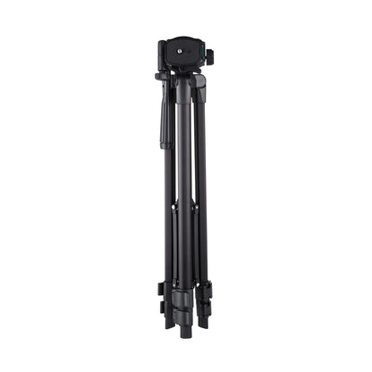52" Aluminum Compact Camera Tripod Adjustable Height, Light Weight, Mounts for Slr|Camera|Smartphone|Gopro