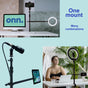 Desk / Table Mount for Auxiliary Arm for Streaming and Mounting DSLR, Phone, Ring Light, Webcam, Cameras