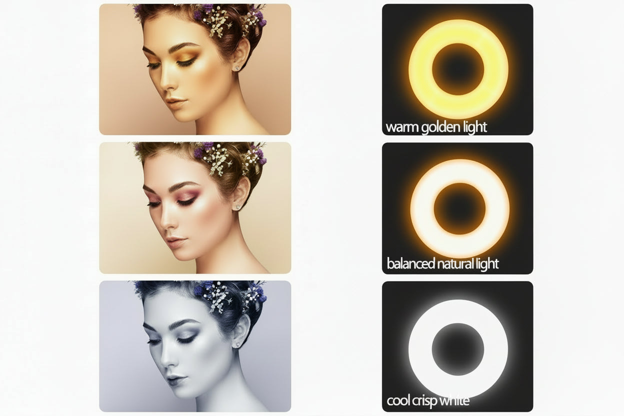 For Magsafe Magnetic Pocket Light Three-Level Adjustment Led Fill Light Phone Selfie Light for Iphone 12-15 Series Makeup Vlog