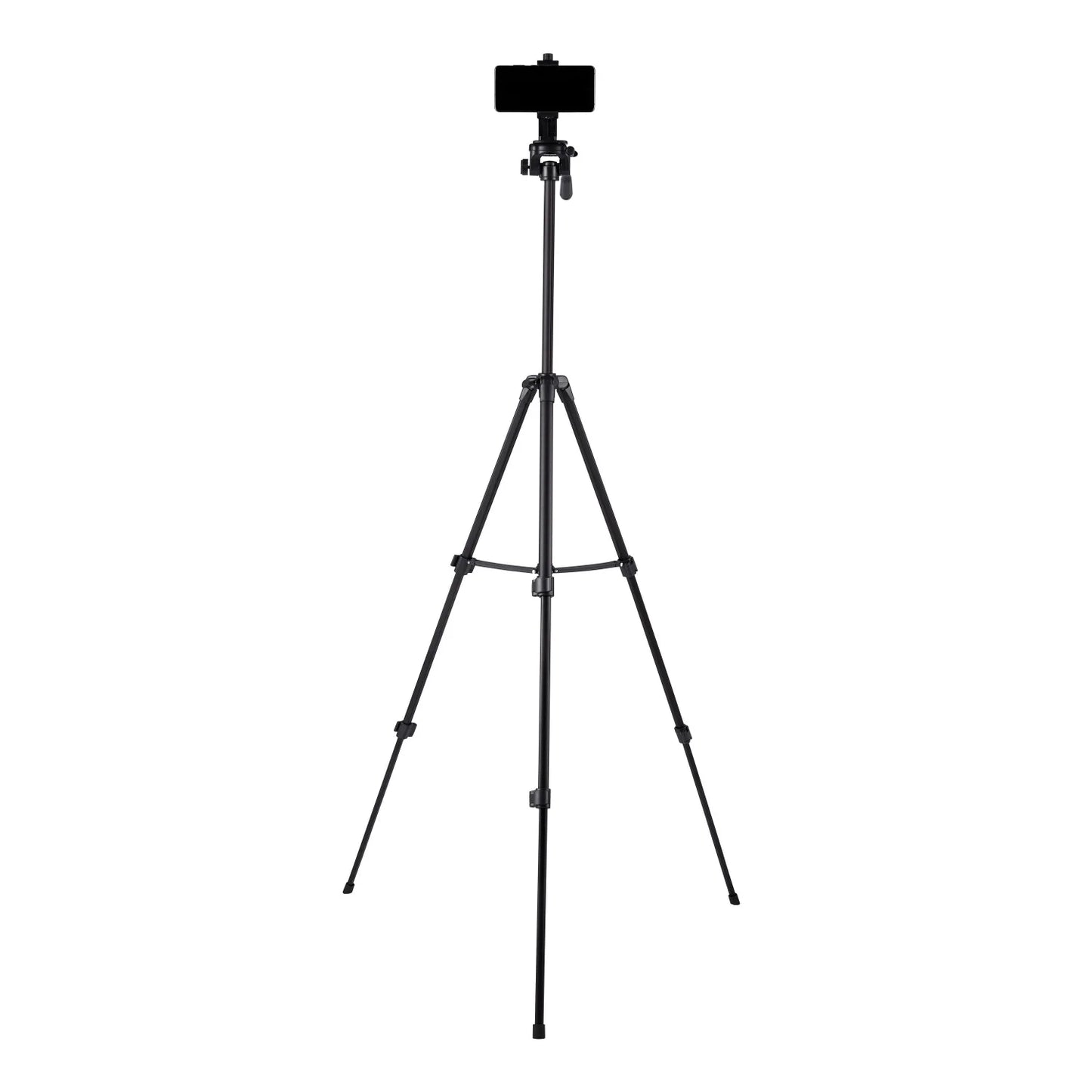 52" Aluminum Compact Camera Tripod Adjustable Height, Light Weight, Mounts for Slr|Camera|Smartphone|Gopro