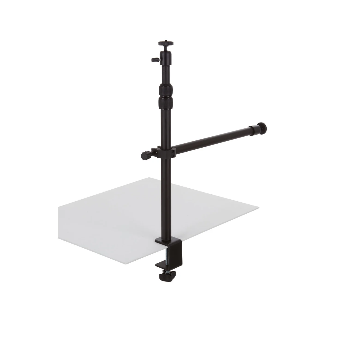 Desk / Table Mount for Auxiliary Arm for Streaming and Mounting DSLR, Phone, Ring Light, Webcam, Cameras